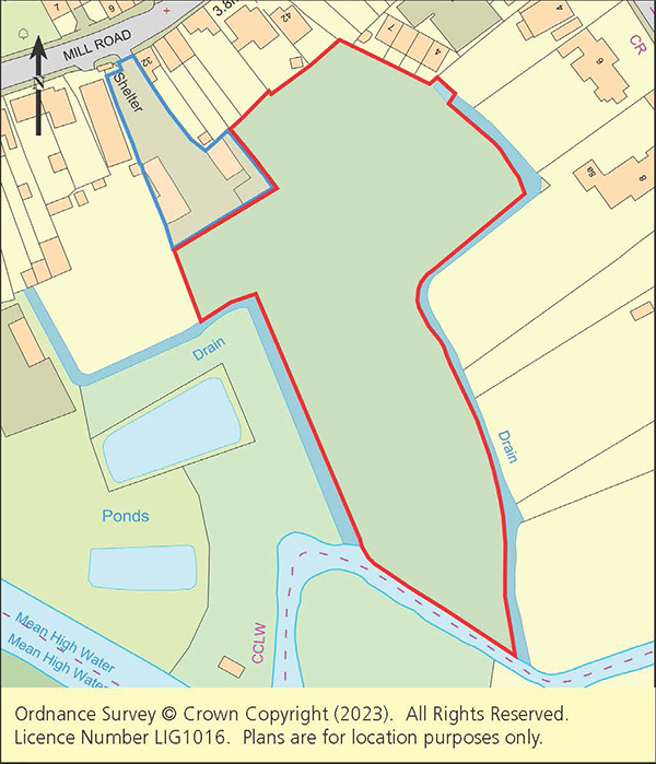 Lot: 25 - COMMERCIAL INVESTMENT AND LAND ENTIRE PLOT EXTENDING TO APPROXIMATELY 2.3 ACRES -